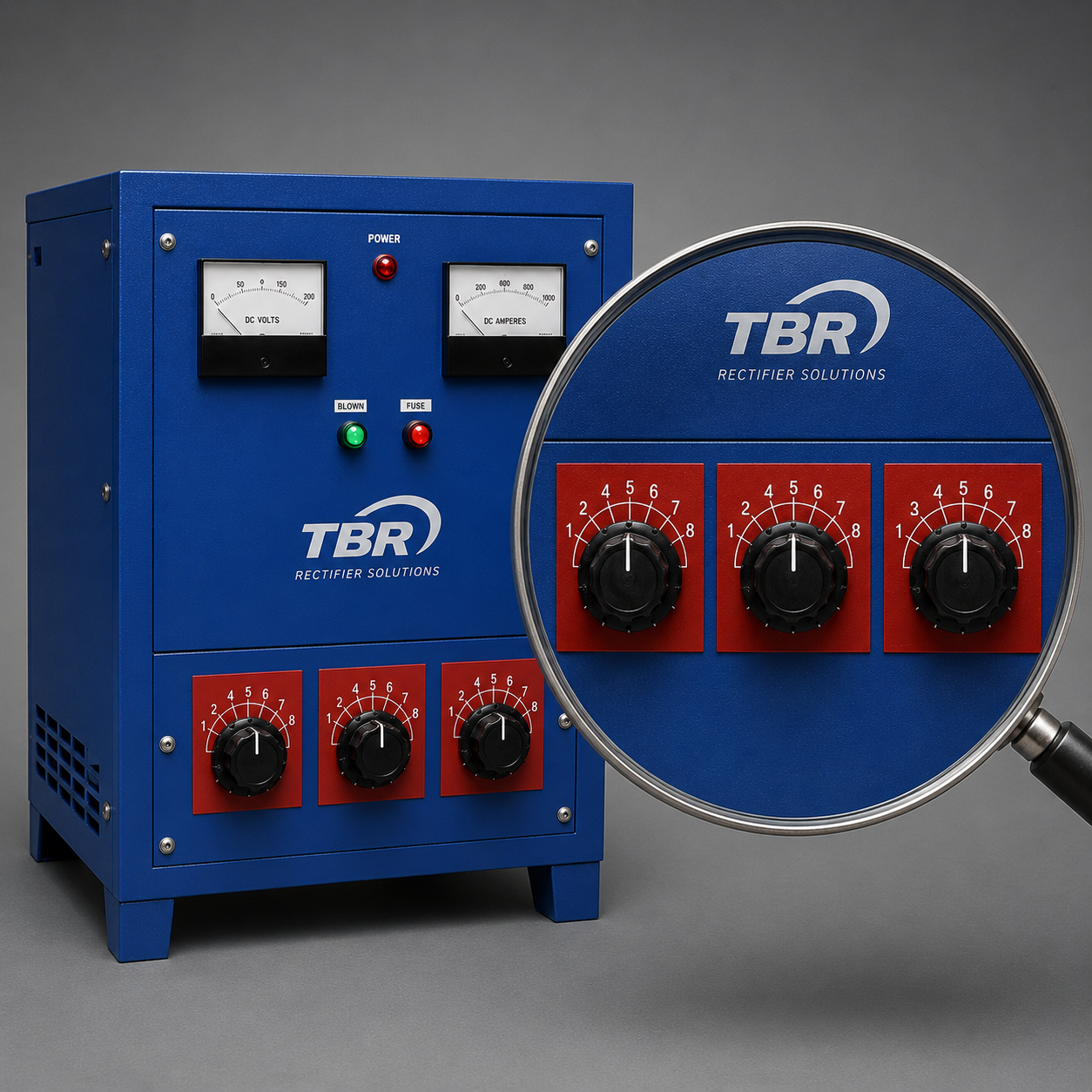 Tap-Switch plating rectifier