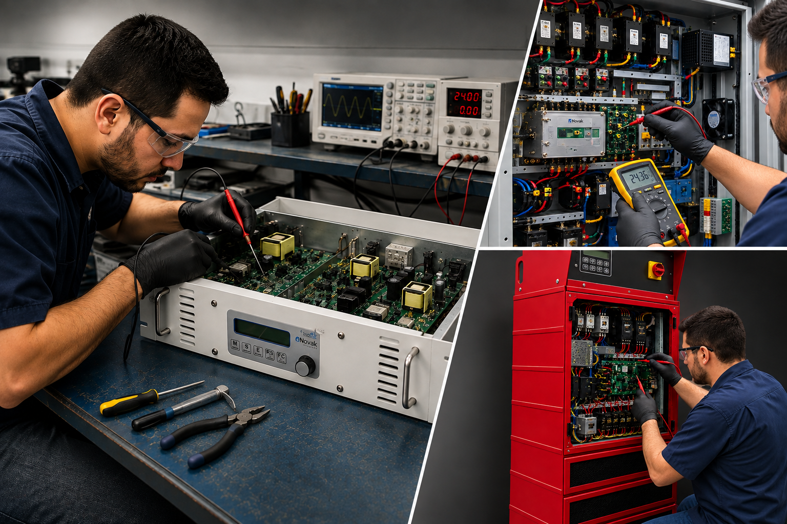 Refurbished industrial equipment